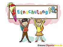 Einladungskarten zur Einschulung zum Ausdrucken