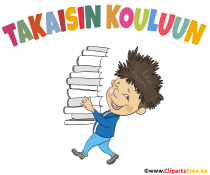 Schule Anfang Clipart, Comic, Cartoon