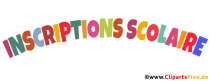 Überschrift Einschulung auf Französisch Vorlage zum Drucken