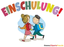 Einschulung transparente Bilder für Schule
