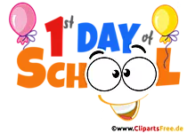 Erster Tag in der Schule PNG-Clipart transparent