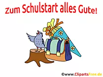 Glückwünsche zum Schulanfang