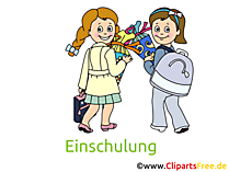 Glückwünsche zum Schulstart