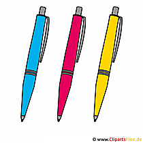 Imaj Clipart Pen Pen pou gratis