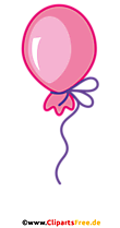 Roter Luftballon Clipart PNG transparent