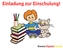 Schulanfang Einladung