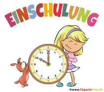 Schulbeginn Clipart, Cartoon, PNG-Grafik
