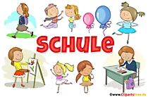 Schule Cliparts, Illustrationen, Bilder