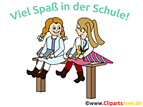 Clipart Viel Spaß in der Schule