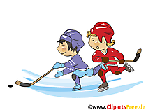 Eishockey Cartoon
