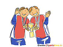 Ice Hockey WM Illustration, Clipart, Comic, Cartoon gratis