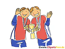 Ice Hockey WM Illustration, Clipart, Comic, Cartoon gratis