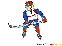 WM Eishockey Clipart, Bild, Comic, Cartoon, Illustration kostenlos