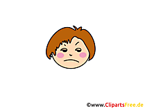 Trauer Clipart, Emotionen Bild, Cartoon, Comic, Illustration gratis Trauer Clipart, Emotionen Bild, Cartoon, Comic, Illustration gratis