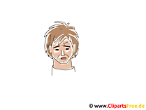 Trauriges Gesicht Clipart