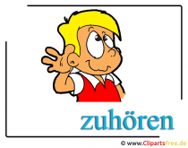 Zuhören Bild-Clipart free