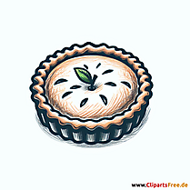 Apfelkuchen Clipart
