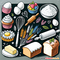 Backen Clipart