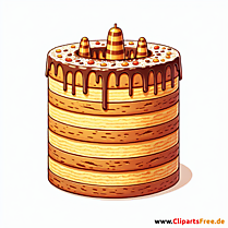 Baumkuchen Clipart - Bilder zum Thema Backwaren