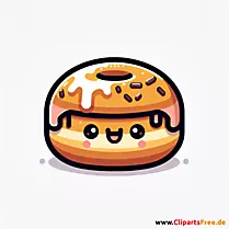 Berliner Clipart - Bilder zum Thema Backwaren
