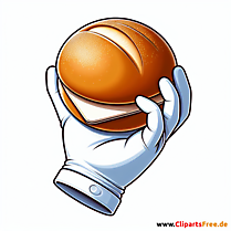 Brötchen für Burger Clipart - Bilder zum Thema Backwaren