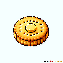 Butterkeks Clipart - Bilder zum Thema Backwaren