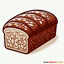 Haferbrot Clipart - Bilder zum Thema Backwaren