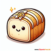 Marzipanbrot Clipart - Bilder zum Thema Backwaren