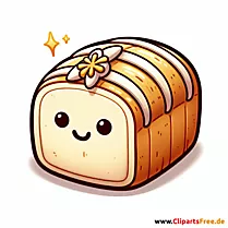 Marzipanbrot Clipart - Bilder zum Thema Backwaren