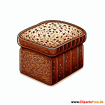 Pumpernickel Clipart - Bilder zum Thema Backwaren