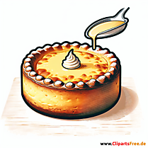 Zupfkuchen Clipart - Bilder zum Thema Backwaren
