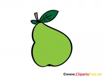 Birne Bild, Clipart, Illustration, Grafik, Zeichnung kostenlos