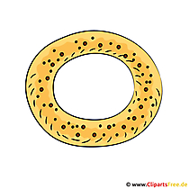 Brezel Clipart, Gebäck Bild zum Herunterladen und Drucken
