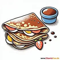 Crepes Clipart