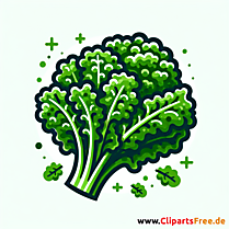 Grünkohl Clipart zum Thema Essen