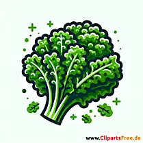 Grünkohl Clipart zum Thema Essen