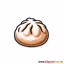 Hefekloß Clipart zum Thema Essen