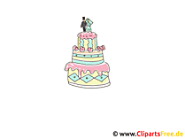 Hochzeitstorte Clipart