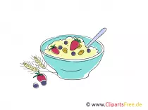 Müsli Cliparts, Illustration, Bild kostenlos