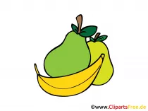 Obst Cliparts in Hochaufloesung