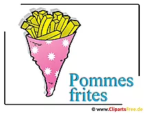 Pommes Frites Bild Clipart free