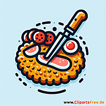 Schnitzel Bild zum Thema Essen