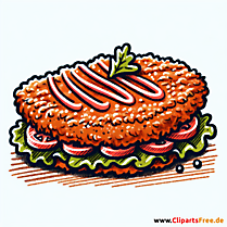 Schnitzel Clipart