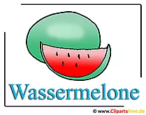 Wassermelone-Clipart-free