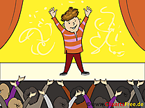 Erfolg Bild, Clipart, Grafik, Cartoon, Illustration