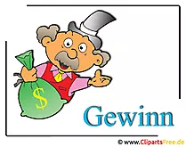 Gewinn Clipart Geldsack free