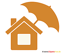 Hausratversicherung Clipart - Grafik