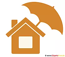Hausratversicherung Clipart - Grafik