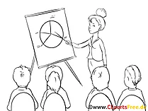 Marktanteile Bild, Clipart, Grafik, Zeichnung