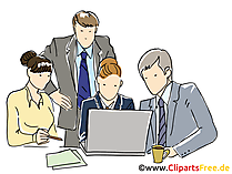 Meeting Illustration, Clipart, Image